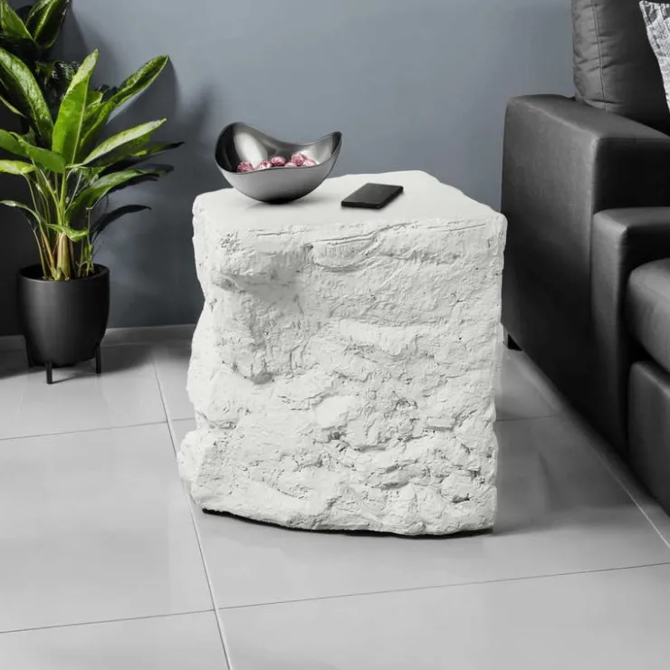 Monarch 25"H Indoor or Outdoor Accent Table - White New