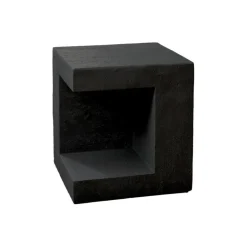 Monarch 25"H Indoor or Outdoor Accent Table - Black New