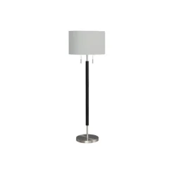 Monarch 60"H Metal Floor Lamp Black Discount
