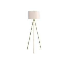 Monarch 63"H Metal Floor Lamp IVORY Discount