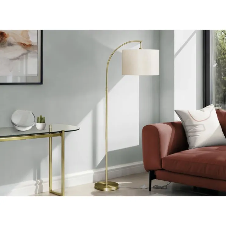 Monarch 65"H Metal Floor Lamp Gold Best