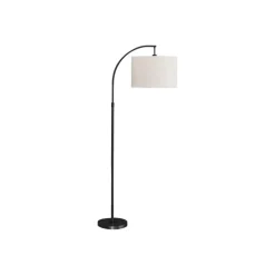 Monarch 65"H Metal Floor Lamp Black New