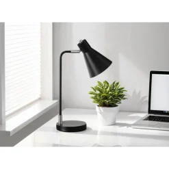 Monarch 17"H Metal Table Lamp Black Online
