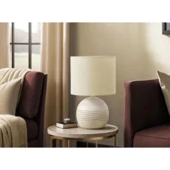 Monarch 15"H Resin Table Lamp Ivory Discount