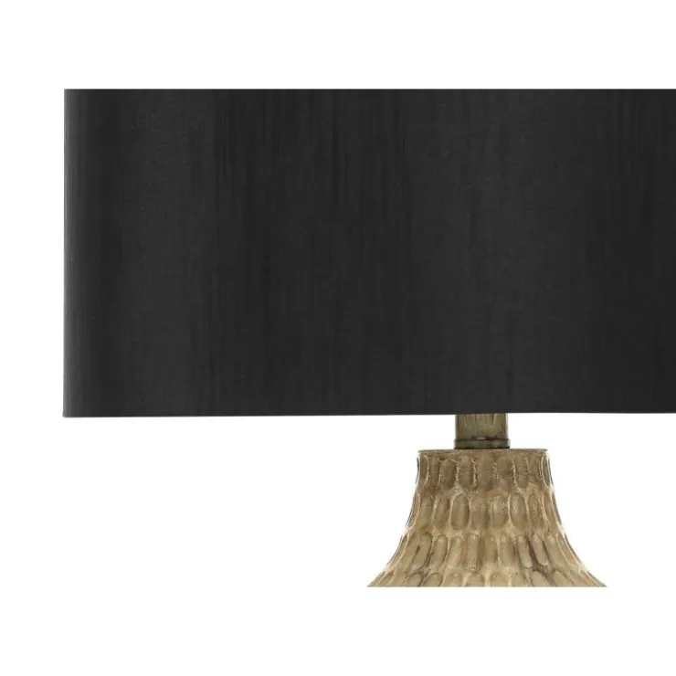 Monarch 25"H Resin Table Lamp Brown