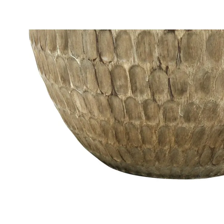 Monarch 25"H Resin Table Lamp Brown