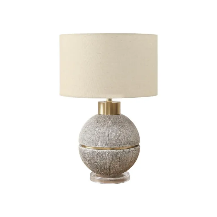 Monarch 26"H Resin Table Lamp Brown