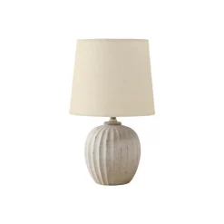 Monarch 19"H Resin Table Lamp Beige Discount
