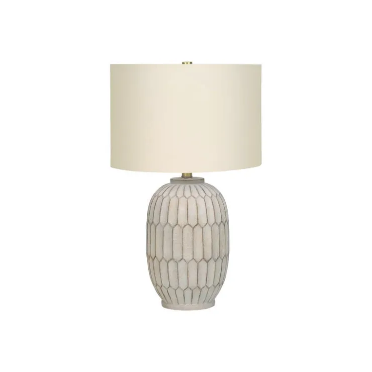 Monarch 24"H Resin Table Lamp Cream Discount