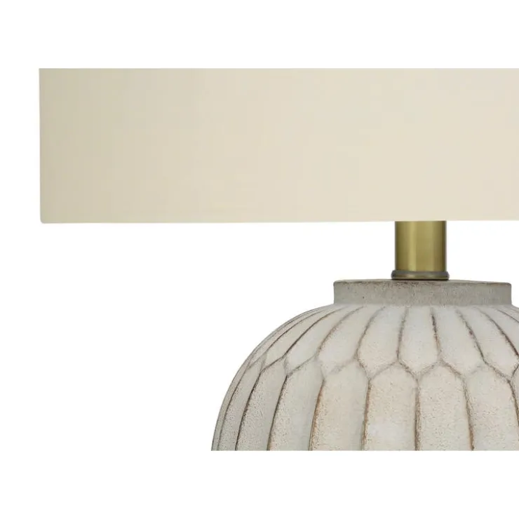 Monarch 24"H Resin Table Lamp Cream Discount