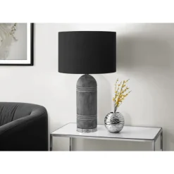 Monarch 28"H Resin Table Lamp Grey Outlet
