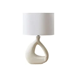 Monarch 23"H Resin Table Lamp Ivory Discount