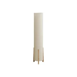 Monarch 50"H Wood Look Floor Lamp Brown Discount