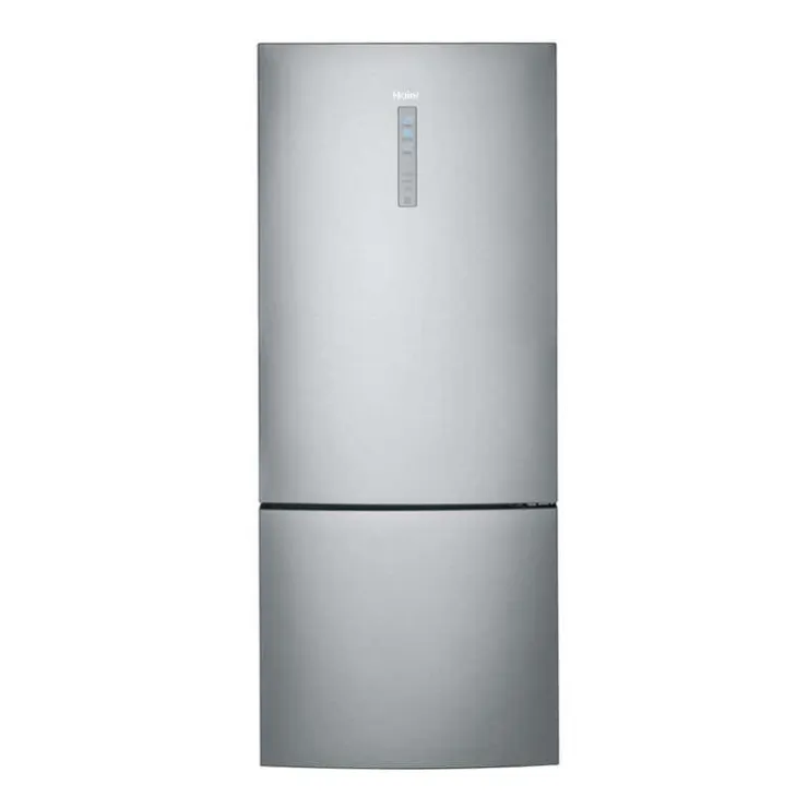 Haier 15 Cu Ft 28 In Refrigerator Bottom Freezer - HRB15N3BGS Stainless Steel New