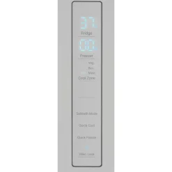 Haier 14,5 Cu Ft 28 In Refrigerator Bottom Freezer, French door - QJS15HYRFS Stainless Steel Outlet