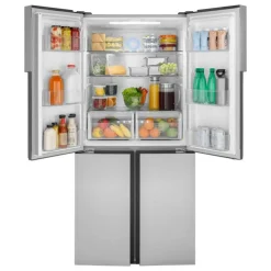 Haier 16,8 Cu Ft 33 In Refrigerator Bottom Freezer, French door - QHE16HYPFS Stainless Steel Outlet