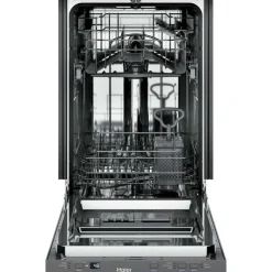 Haier 18 In Dishwasher Built-In 18" 47dB - QDT125SSLSS Stainless Steel New