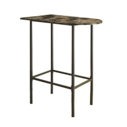 Monarch Home bar - 24"x 36" / marble / metal - Espresso Online