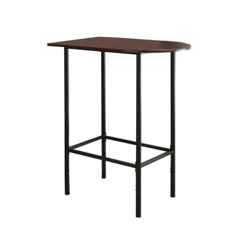 Monarch Home bar - 24"x 36"/ / black metal spacesaver - Espresso Sale