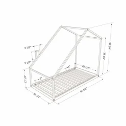 Meubles South Shore House Bed - South Shore Natural New