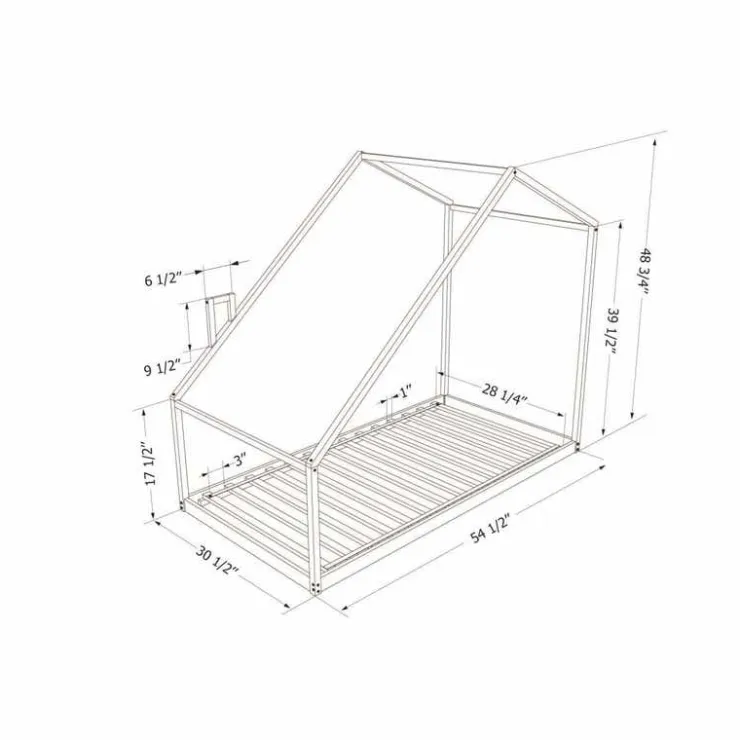Meubles South Shore House Bed - South Shore White Discount