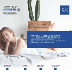 Hypoallergenic Twin Mattress Protector White Sale