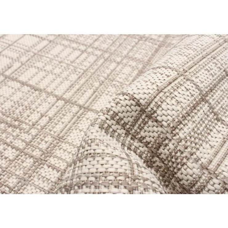 Indoor or Outdoor Rug - 2 x 4 Cream