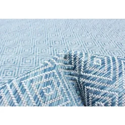 Indoor or Outdoor Rug - 7 x 10 Blue Discount