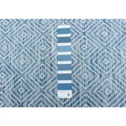 Indoor or Outdoor Rug - 7 x 10 Blue Discount
