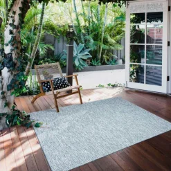Indoor or Outdoor Rug - 7 x 10 Blue Discount
