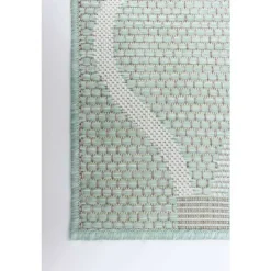 Indoor or Outdoor Rug - 5 x 7 Mint Green Hot