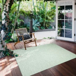 Indoor or Outdoor Rug - 7 x 10 Mint Green Best