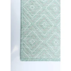 Indoor or Outdoor Rug - 7 x 10 Mint Green Best