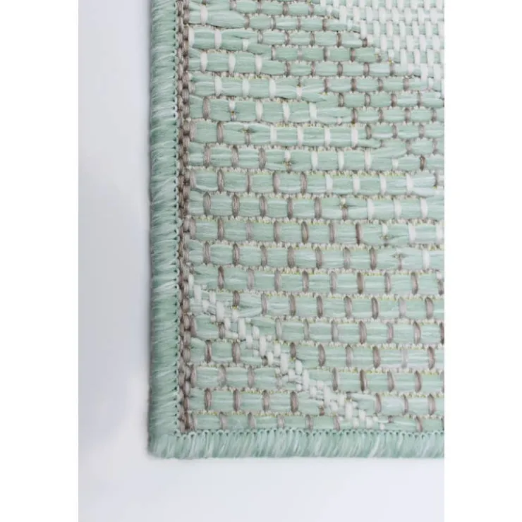 Indoor or Outdoor Rug - 5 x 7 Mint Green Outlet