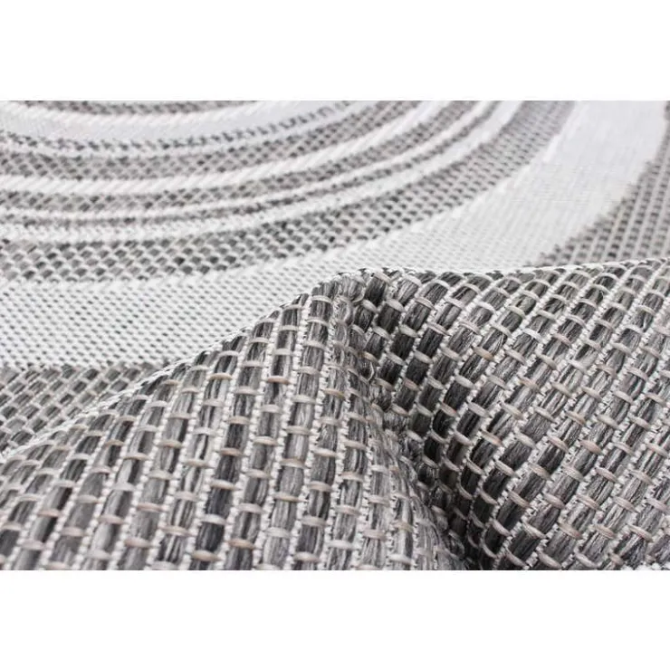 Indoor or Outdoor Rug - 5 x 7 Grey Outlet