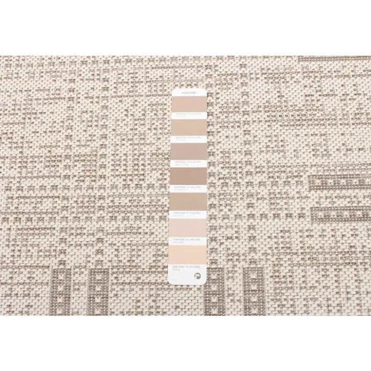 Indoor or Outdoor Rug - 4 x 6 Ivory