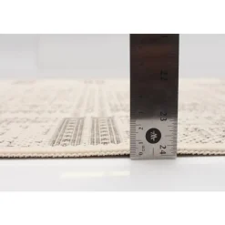 Indoor or Outdoor Rug - 2 x 4 Ivory Outlet