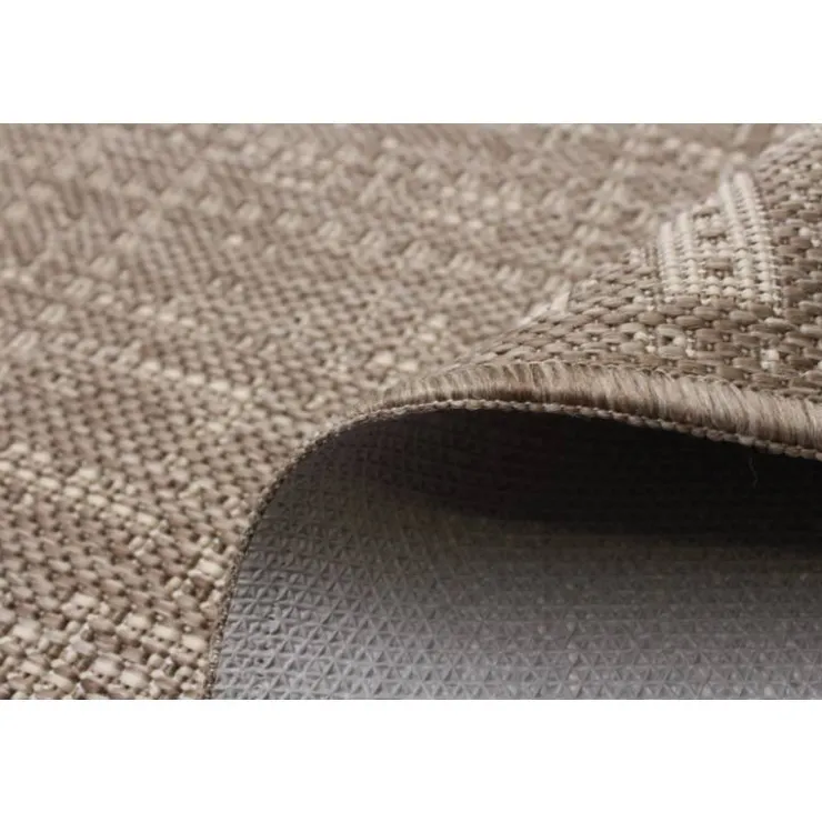 Indoor or Outdoor Rug - 4 x 6 Taupe