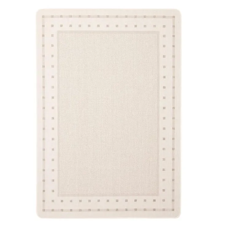 Indoor or Outdoor Rug - 4 x 6 Cream