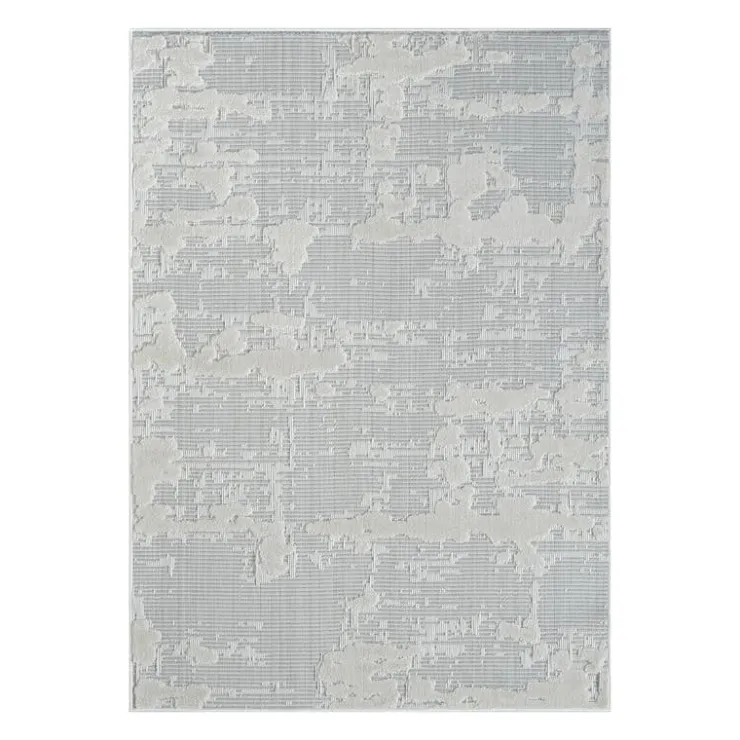 Indoor or Outdoor Rug - 8 x 10 Grey Hot
