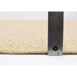 Indoor or Outdoor Rug - 7 x 10 Gold Outlet