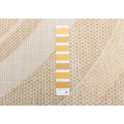 Indoor or Outdoor Rug - 7 x 10 Gold New