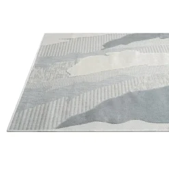 Indoor or Outdoor Rug - 5 x 8 Grey/Blue Discount