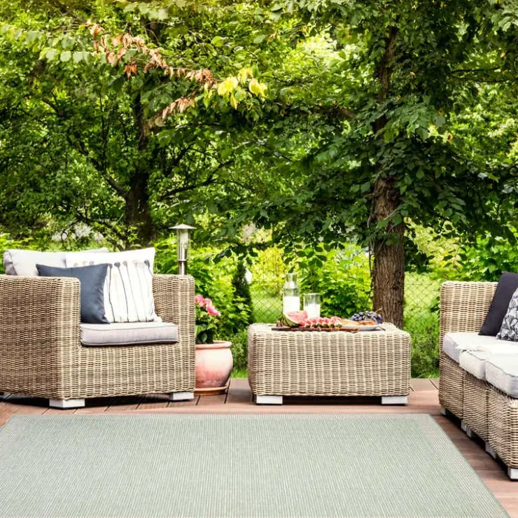 Indoor or Outdoor Rug - 5 x 7 Mint Green Discount