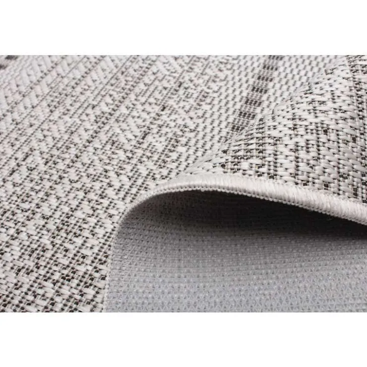 Indoor or Outdoor Rug - 4 x 6 Grey Hot