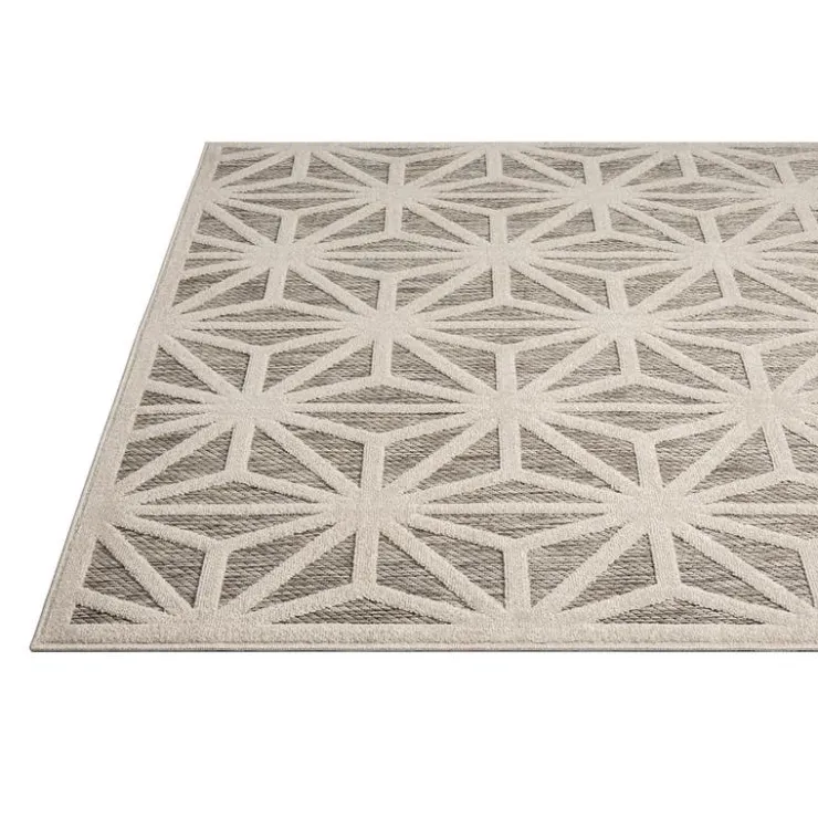 Indoor or Outdoor Rug - 8 x 10 Beige