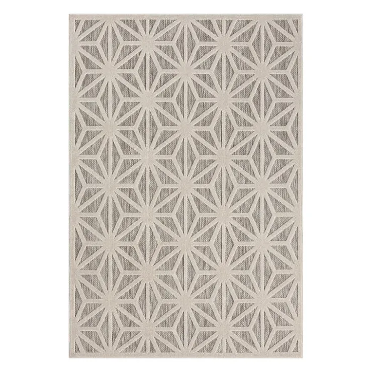 Indoor or Outdoor Rug - 8 x 10 Beige