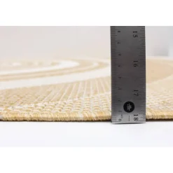 Indoor or Outdoor Rug - 5 x 7 Gold Best