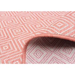 Indoor or Outdoor Rug - 5 x 7 Coral Clearance