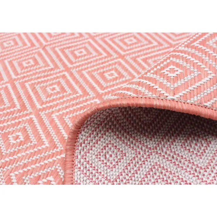 Indoor or Outdoor Rug - 5 x 7 Coral Clearance